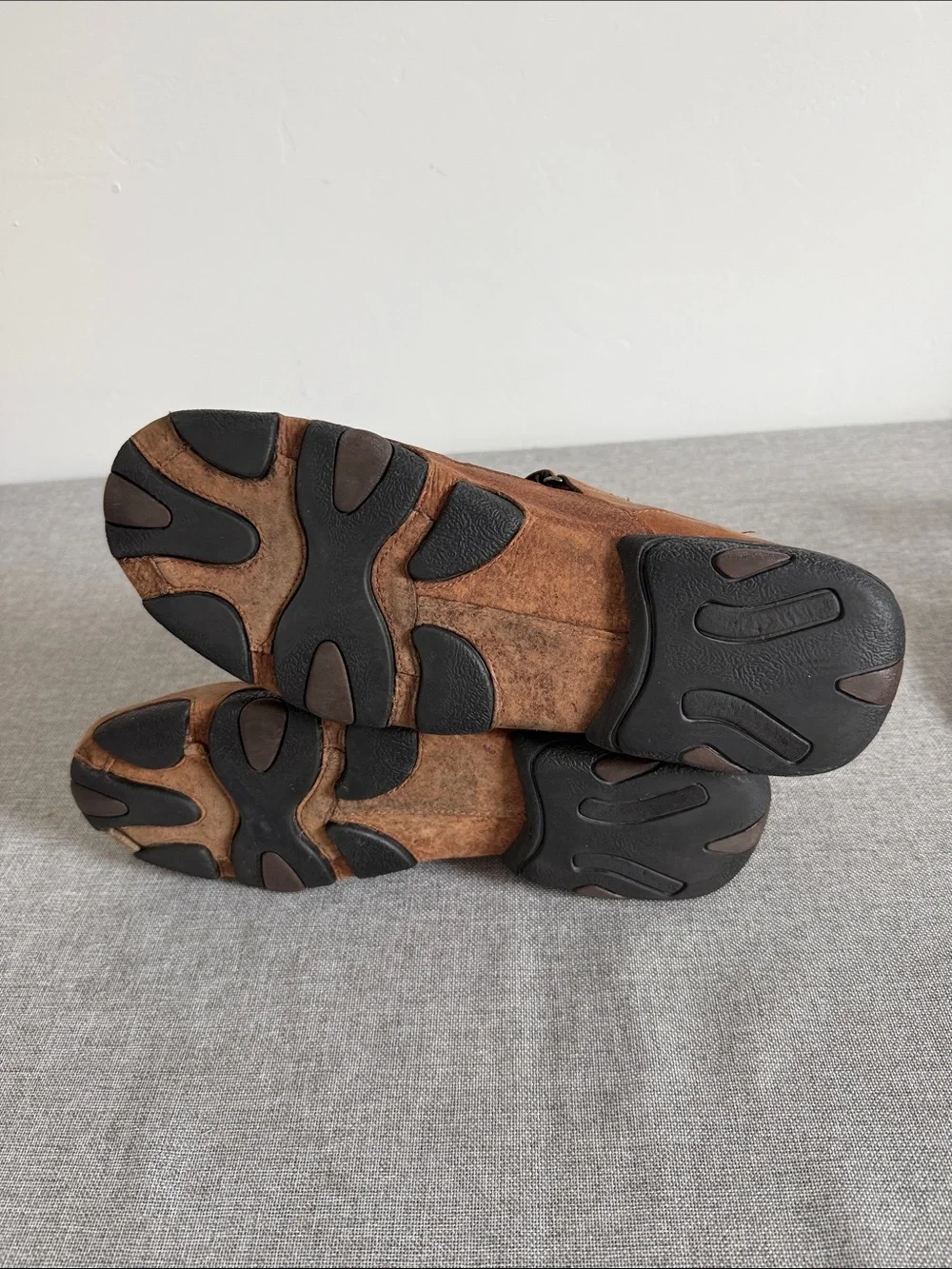 H.S. Trask Prize Brown Leather Fisherman Sandals - Classic Woven Slip-On